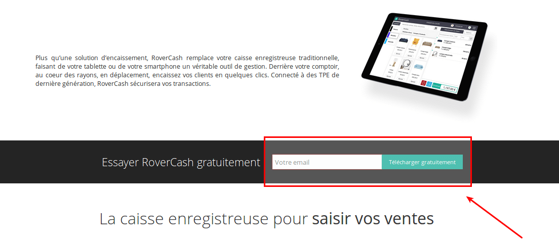 Essayer Rovercash gratuitement se fait ici