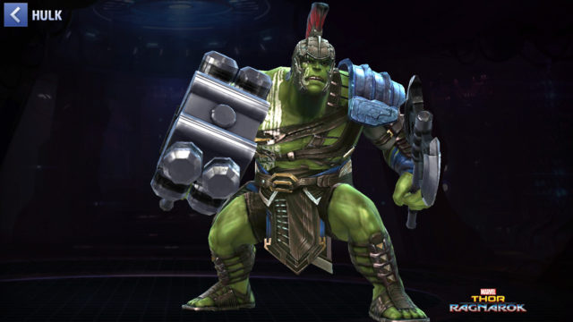 Et Hulk, dans Thor Ragnarok toujours