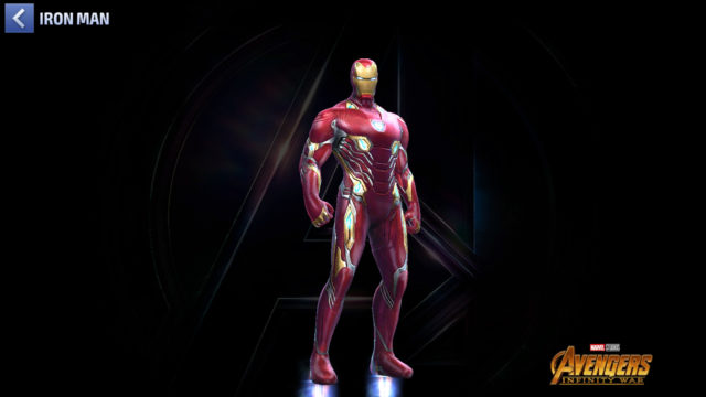 L'armure Mark 50 d'Iron Man