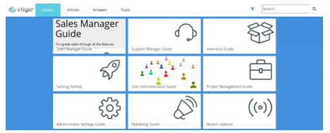 del software CRM gratuito Vtiger