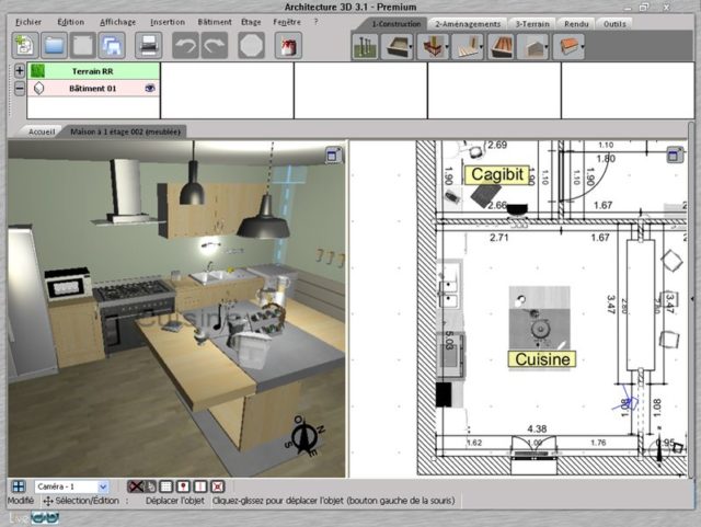 Architecture 3D - Vue 3D