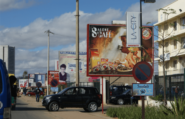 Panneaux publicitaires Antananarivo