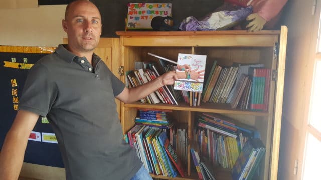 Eric Hanrion, directeur de l'école associative L'île aux enfants