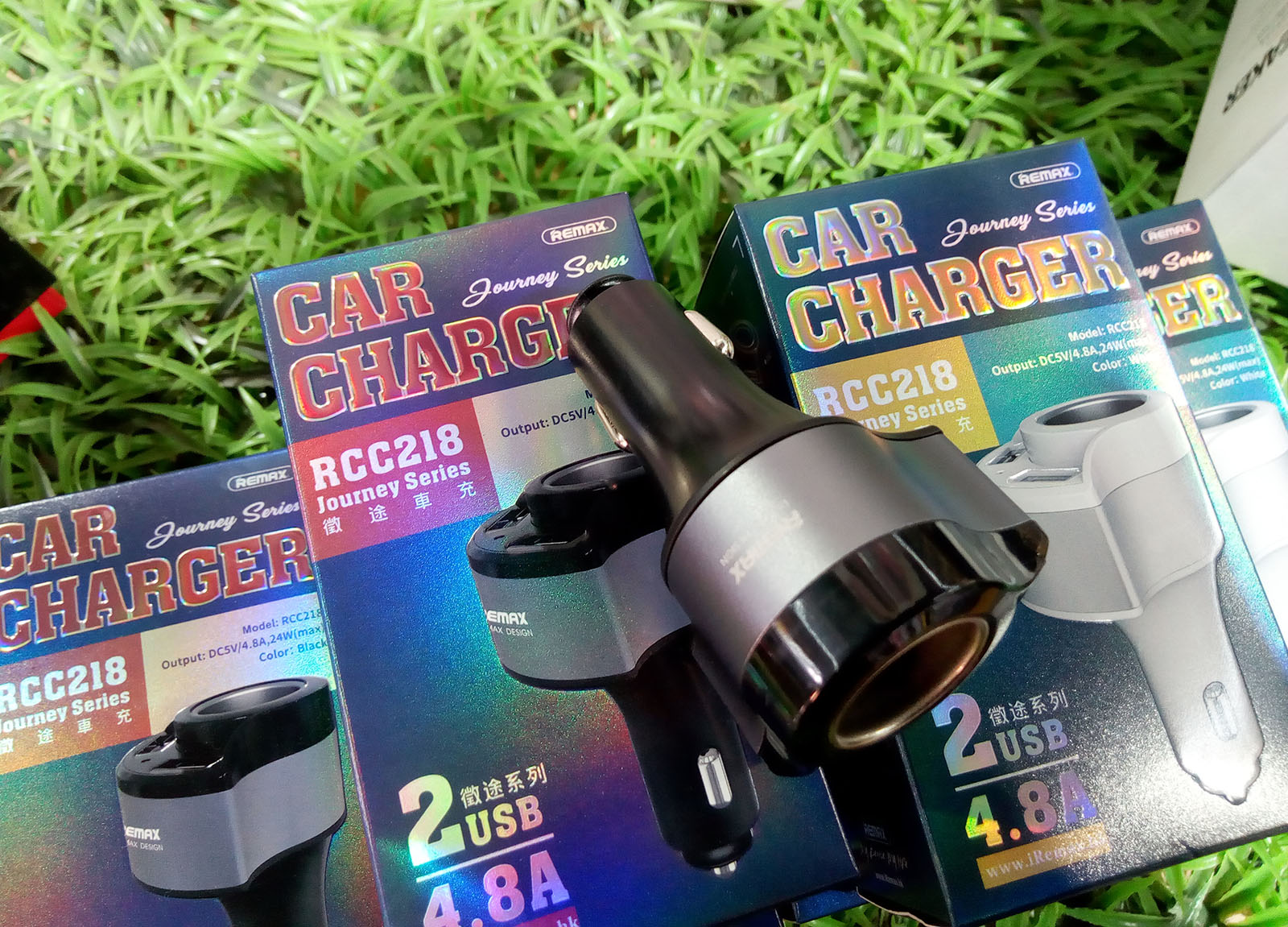 Le "fast charger" Remax de 4,8 A