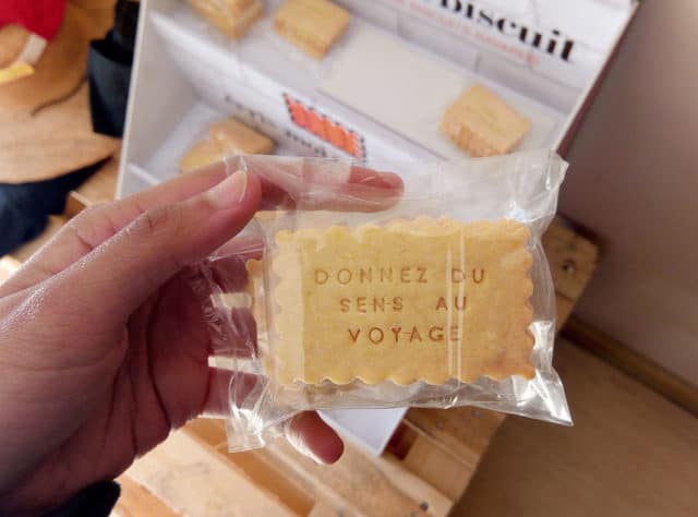Des biscuits qui vous incitent à partir en vacances :-)