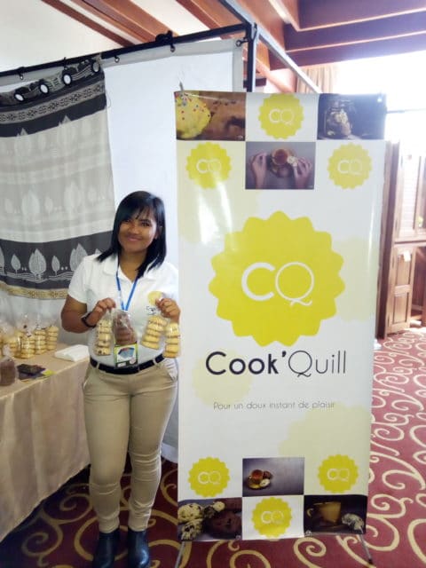 Anja Ramandiamanana, fondatrice et gérante de Cook'Quill