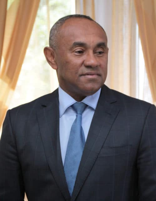 M. Ahmad Ahmad, premier malgache président de la CAF
