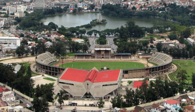 Le stade municipal de Mahamasina, Antananarivo