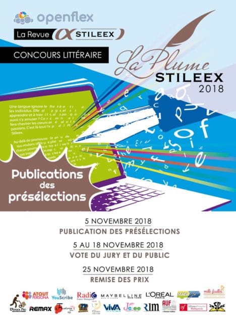 Des nouvelles du concours La Plume Stileex 2018