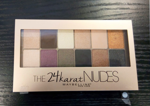 La palette 24karat Nudes