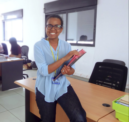Fabiola Kantoherisolo, jeune DAF dynamique