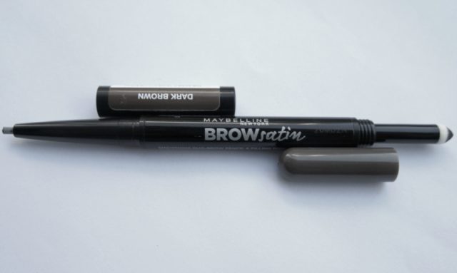 Le crayon à sourcil Brow Satin Dark Brown à deux bouts