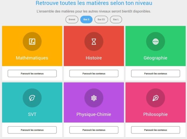 Des exercices et des révisions pour toutes les matières !