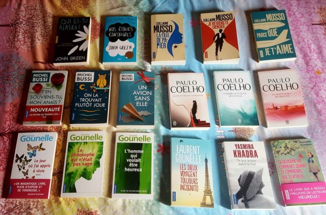 Guillaume Musso, Laurent Gounelle, Paolo Coelho, Marc Levy, etc. Qui n'en rêve pas ? :)