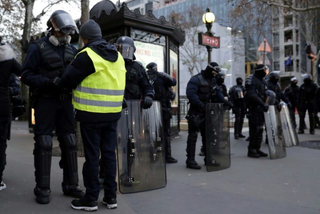L'acte IV a été marqué par des bras de fers entre les forces de l'ordre et les gilets jaunes