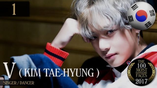 TC Candler : BTS V, le plus beau visage de 2017