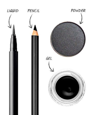 Il existe différentes sortes d'eye-liner, à vous de choisir le votre pour votre maquillage express