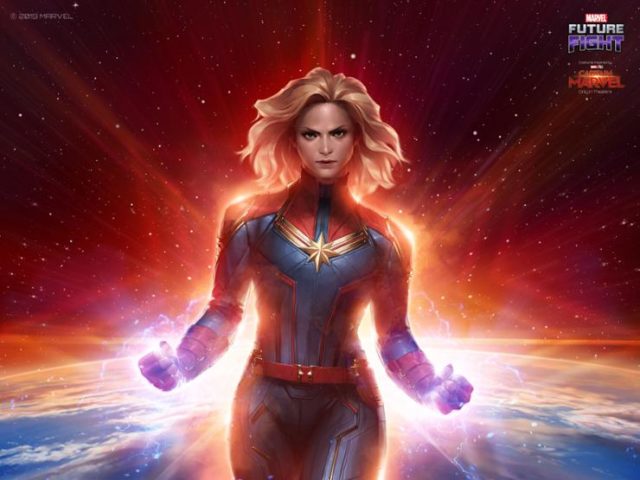 Hehehe, le nouveau costume de Captain Marvel inspiré du film