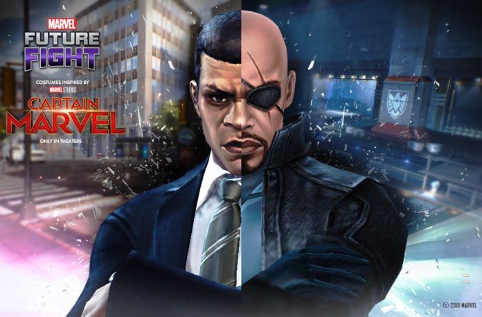 Comment Nick Fury Perd Son Oeil Mise à jour 4.8 de Marvel Future Fight : Captain Marvel, le film