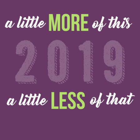 De bonnes résolutions pour cette nouvelle année 2019 ?