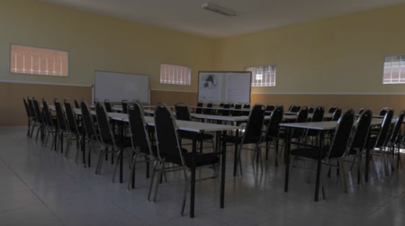 La salle de classe principale de STICOM : la salle Elisa Rafitoson (ER)
