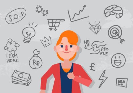 Une femme entrepreneur est à l'image de l'égalité de genre