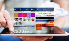 La interfaz de oficina del software de caja registradora Hiboutik