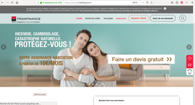 Franfinance vous propose de réaliser votre demande de crédit 100% en ligne