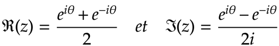 Les formules d'Euler