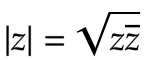 Module d'un nombre complexe