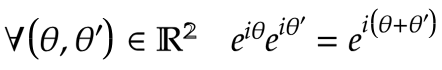 Multiplication de deux exponentielles complexes de module 1