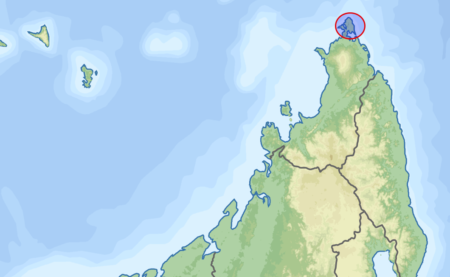 La pointe de Madagascar, là où se trouve le cap d'Ambre