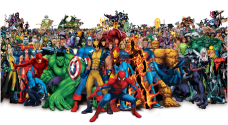 Un mundo que te hace soñar, el mundo Marvel