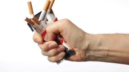 N'ayez pas peur de jeter les cigarettes qui vous restent