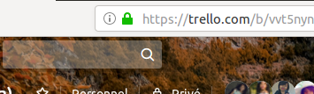 Le protocole HTTPS est marqué par le cadenas vert