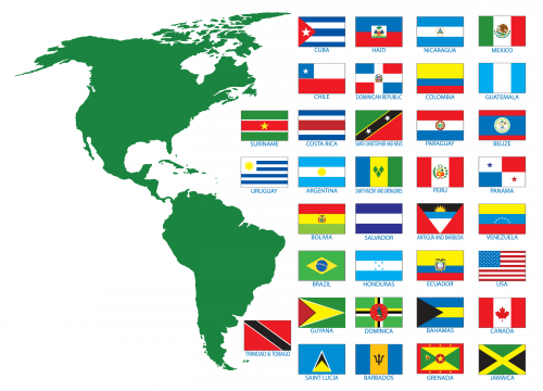 Tous Les Pays Capitales Et Drapeaux Du Monde Par Continent