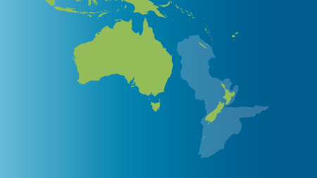 Zealandia, le nouveau continent quasi-submergé, situé près de l'Australie
