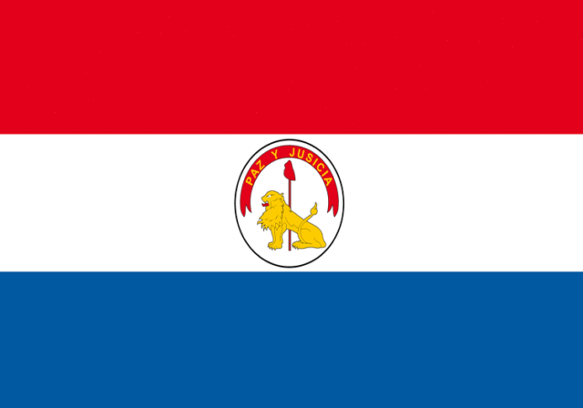 et verso du drapeau du Paraguay