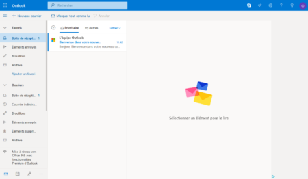Outlook est parmi les meilleurs des logiciels de messagerie
