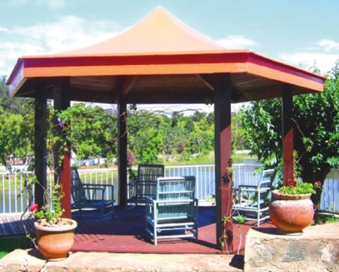 Pergola en bois