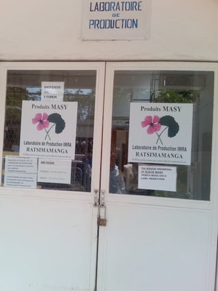 Laboratoire de production des produits MASY