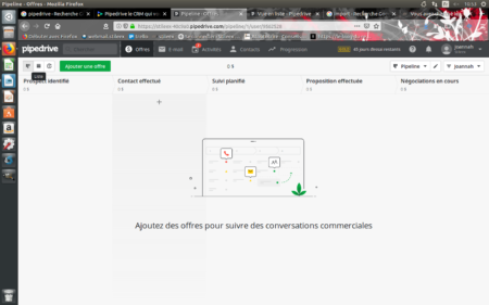 Můžete si přizpůsobit svůj dashboard a vybrat informace, které se zobrazí na Pipedrive