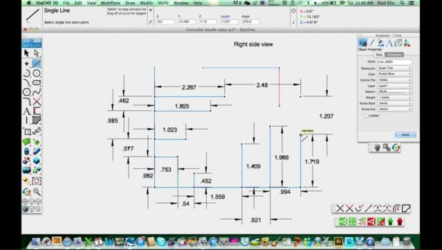 Přes rozhraní Cad 2D / 3D