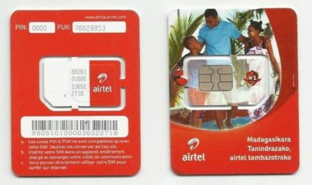 Carte SIM Airtel