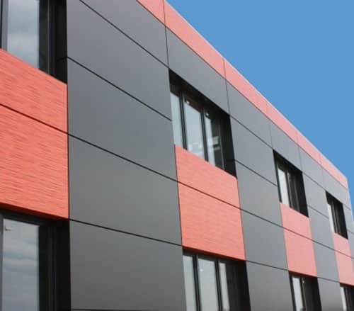 Exemple de construction en alucobond