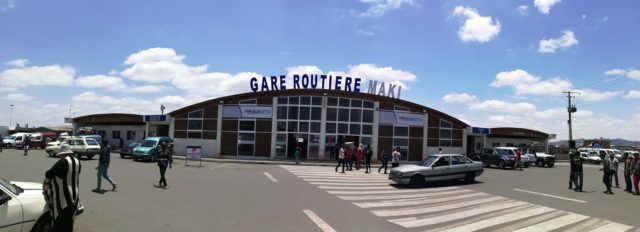 Autobusové nádraží v Andohotapenaka (Zdroj: FB Gare Routière Andohotapenaka)