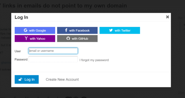 Identifikace na Discourse