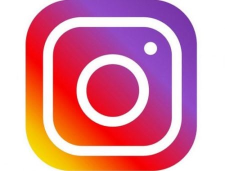 El logo de Instagram es fácil de reconocer: una cámara color arco iris