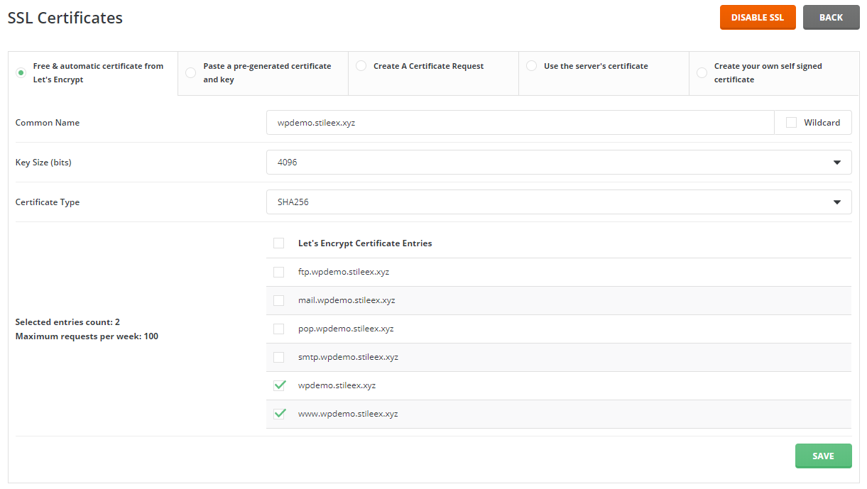 Installation du certificat SSL Let's Encrypt pour votre site Internet WordPress