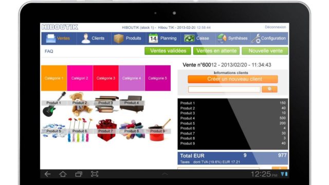 Hiboutik pokladní software